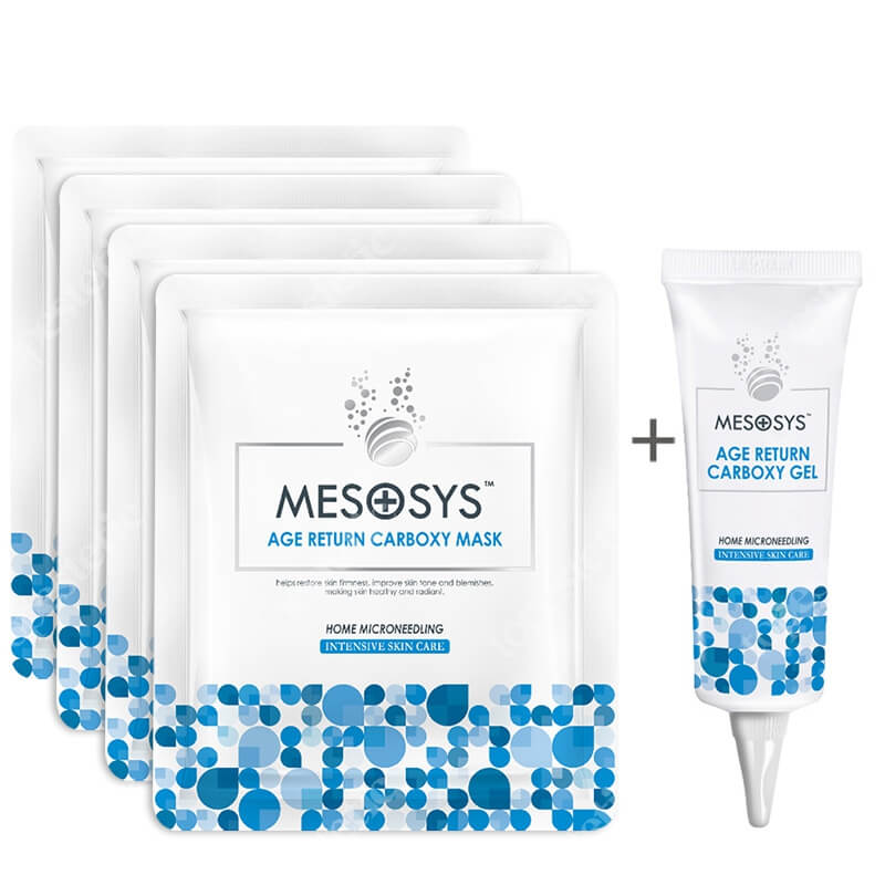 Mesosys Age Return Carboxy Set ZESTAW Żel 20 g + Płat maski 4 szt.