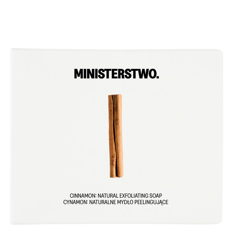 Ministerstwo Dobrego Mydła Cynamon Naturalne mydło z olejami i masłami roślinnymi oraz cynamonem 100 g