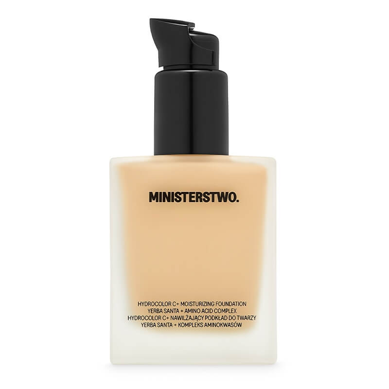 Ministerstwo Dobrego Mydła Hydrocolor C+ Moisturizing Foundation Nawilżający podkład do twarzy (kolor 40 Peach Souffle) 30 ml