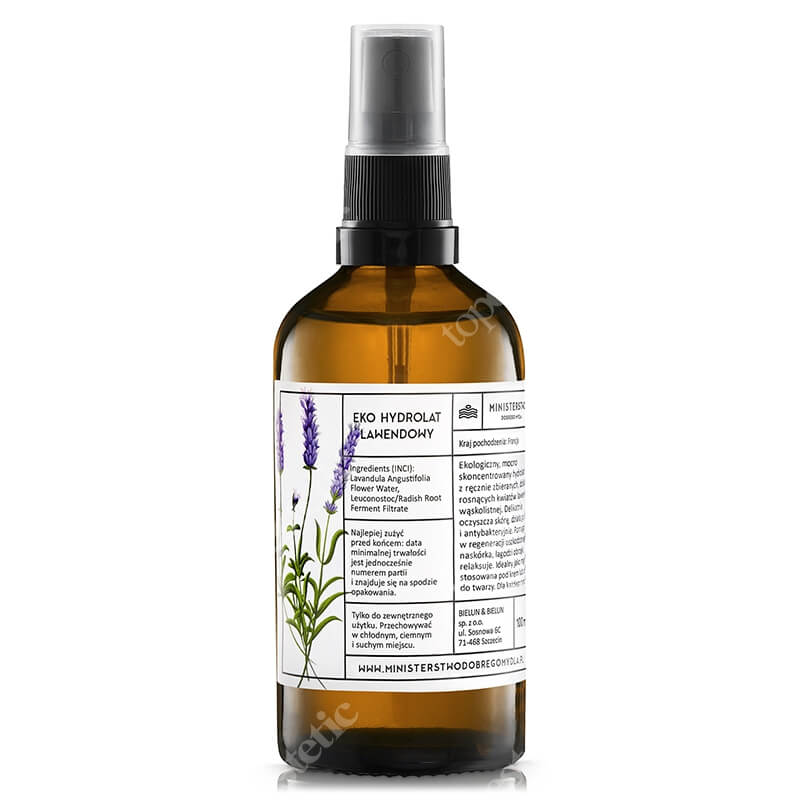 Ministerstwo Dobrego Mydła Lawenda Eko hydrolat lawendowy 100 ml