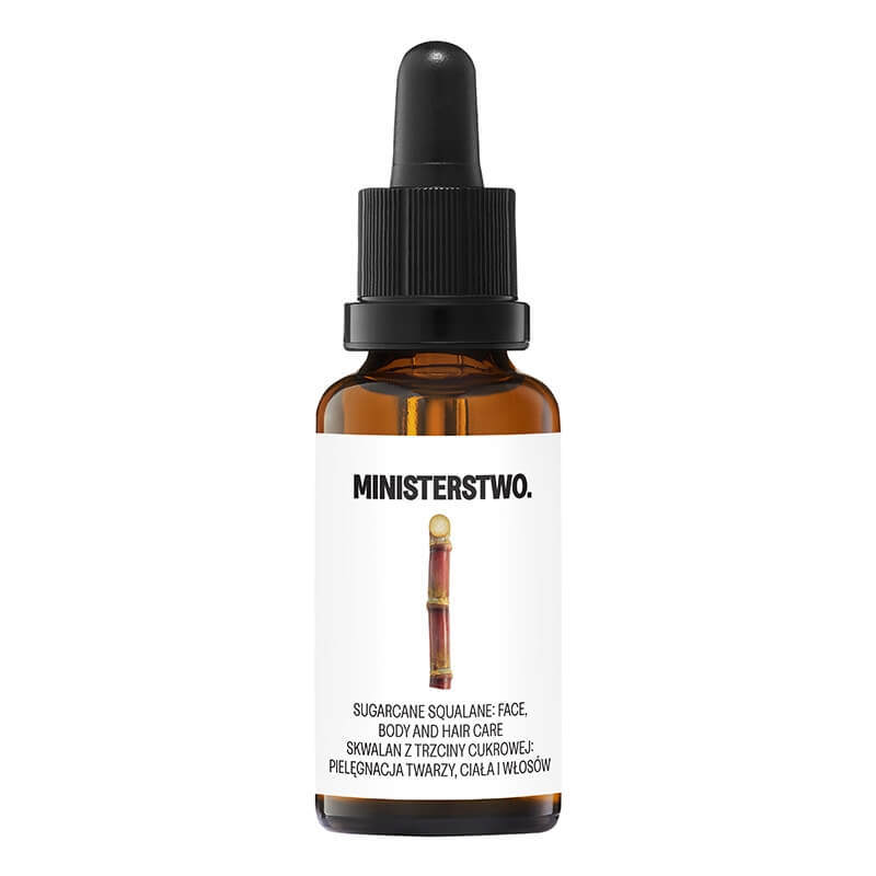 Ministerstwo Dobrego Mydła Skwalan z Trzciny Cukrowej Lekki bezzapachowy olejek 30 ml