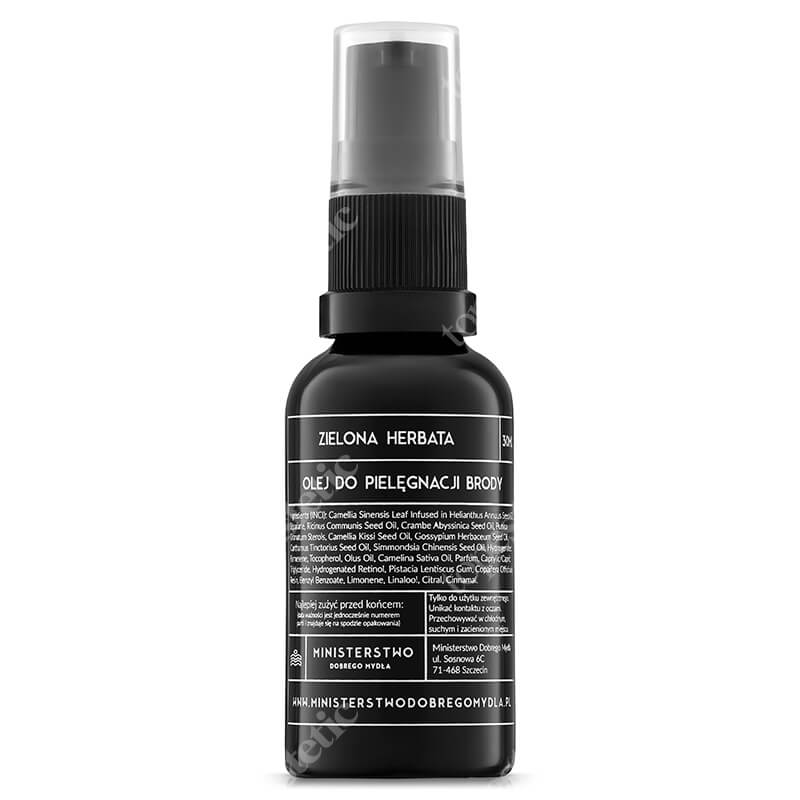 Ministerstwo Dobrego Mydła Zielona Herbata Oil Olej do brody 30 ml