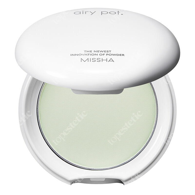 Missha Airy Pot Pressed Powder Mint Prasowany puder w kasetce 5 g