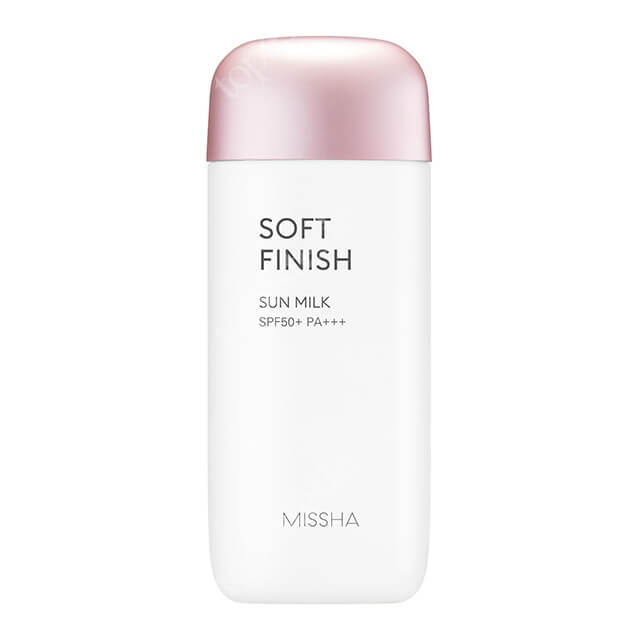 Missha All Around Safe Block Soft Finish Sun Milk SPF50+/PA+++ Lekki i odświeżający krem ochronny 70 ml