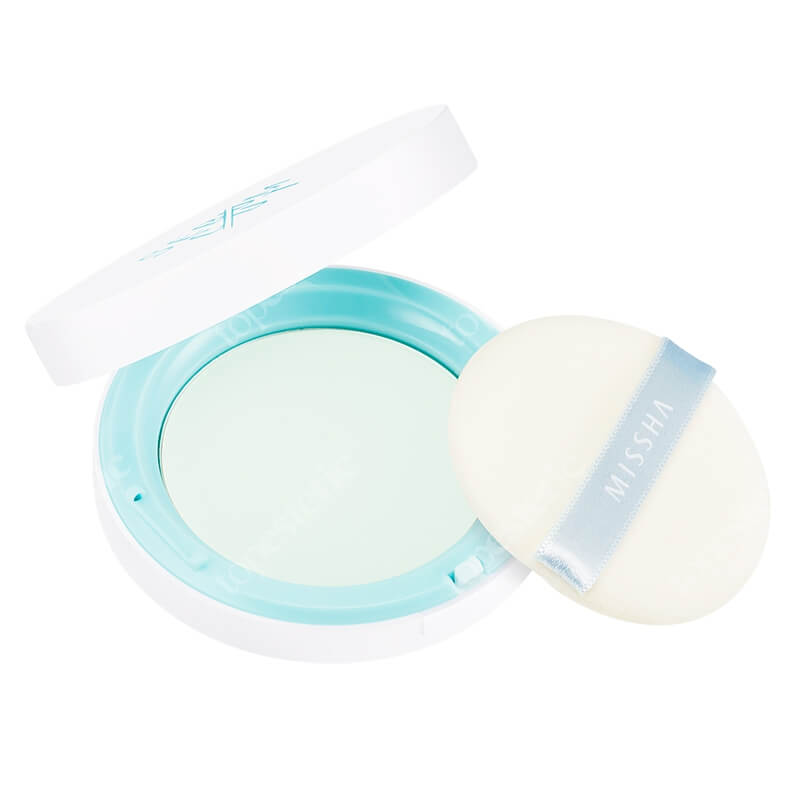 Missha Sebum-Cut Powder Pact Clear Mint Puder prasowany do cery tłustej 11 g