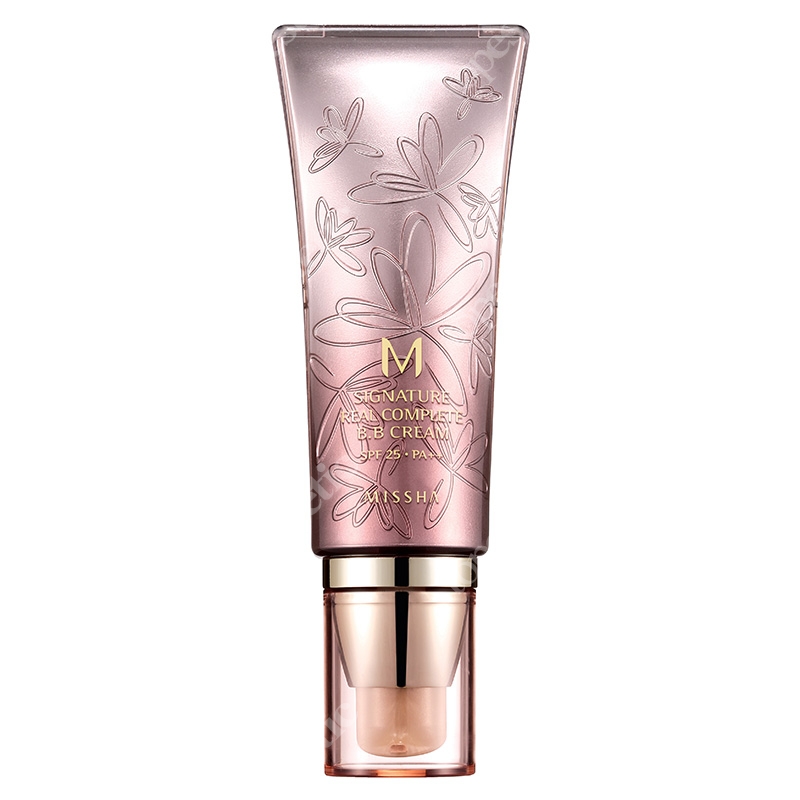 Missha Signature Real Complete BB Cream SPF25/PA++ Wielofunkcyny krem BB, wyrównujący niedoskonałości skóry (kolor No 21 Light Pink Beige) 45 g
