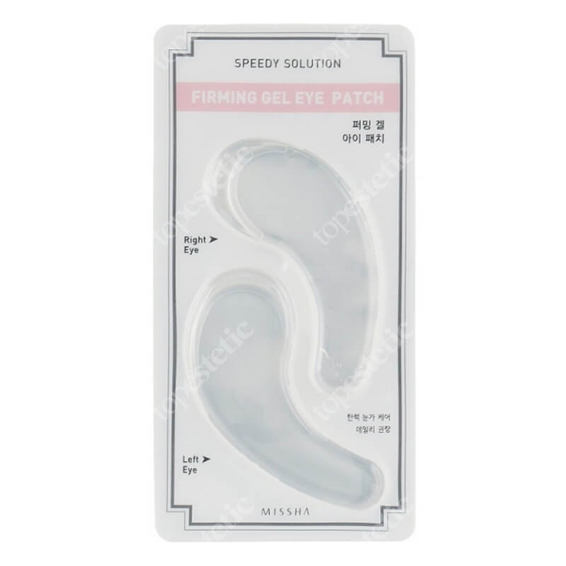 Missha Speedy Solution Firming Gel Eye Patch Żelowe płatki pod oczy 8 g