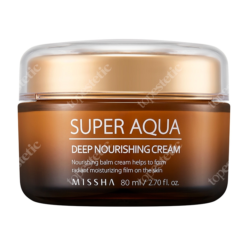 Missha Super Aqua Ultra Waterful Deep Nourishing Cream Odżywczy krem rewitalizujący 80 ml