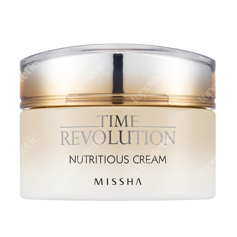 Missha Time Revolution Nutritious Cream Nawilżający krem na bazie czarnej soczewicy 50 ml