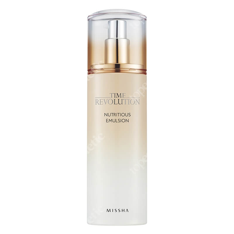 Missha Time Revolution Nutritious Emulsion Nawilżająca emulsja na bazie czarnej soczewicy 130 ml
