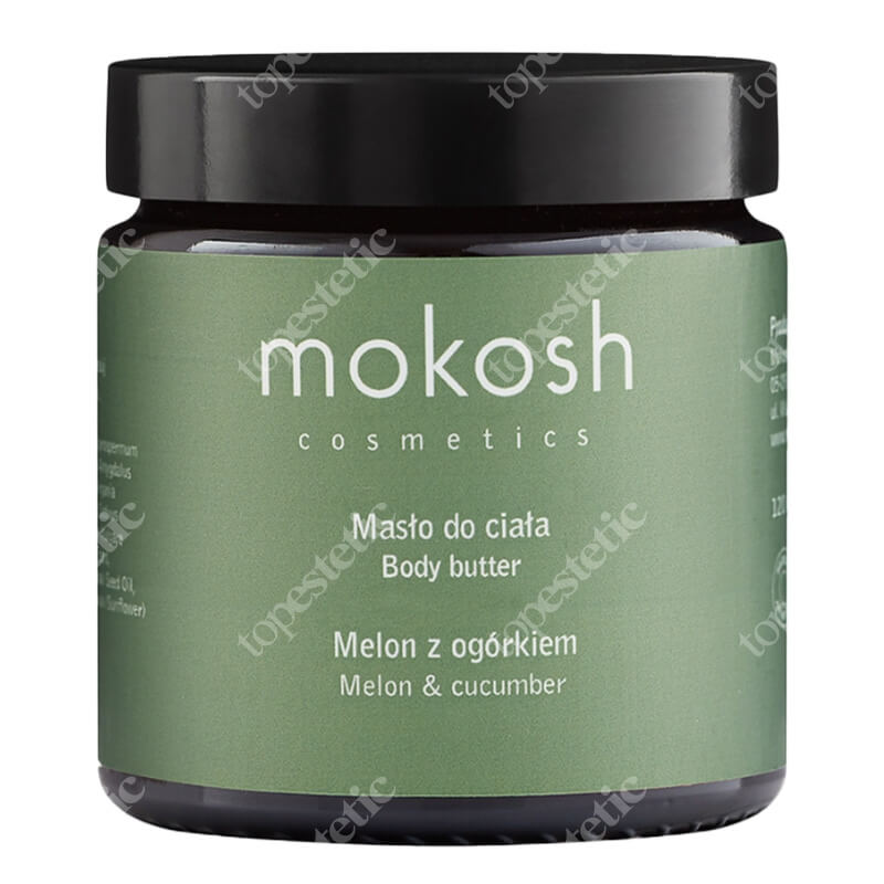 Mokosh Body Butter Melon & Cucumber Regenerujące masło do ciała - Melon z ogórkiem 120 ml