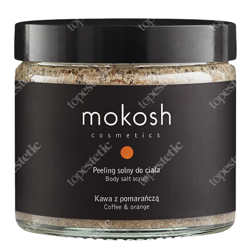 Mokosh Body Salt Scrub Coffee & Orange Peeling solny do ciała - kawa z pomarańczą 300 g