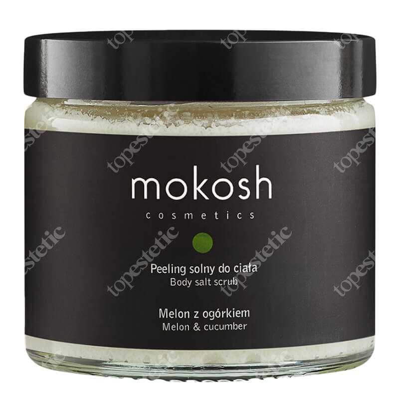 Mokosh Body Salt Scrub Melon & Cucumber Peeling solny do ciała - Melon z ogórkiem 300 g