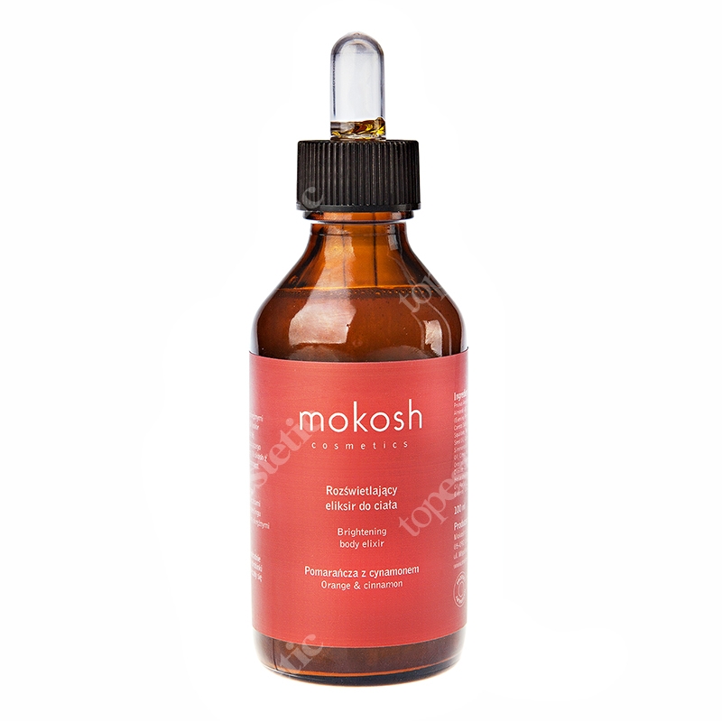 Mokosh Brightening Body Elixir Orange&Cinnamon Rozświetlający eliksir do ciała - Pomarańcza z cynamonem 100 ml