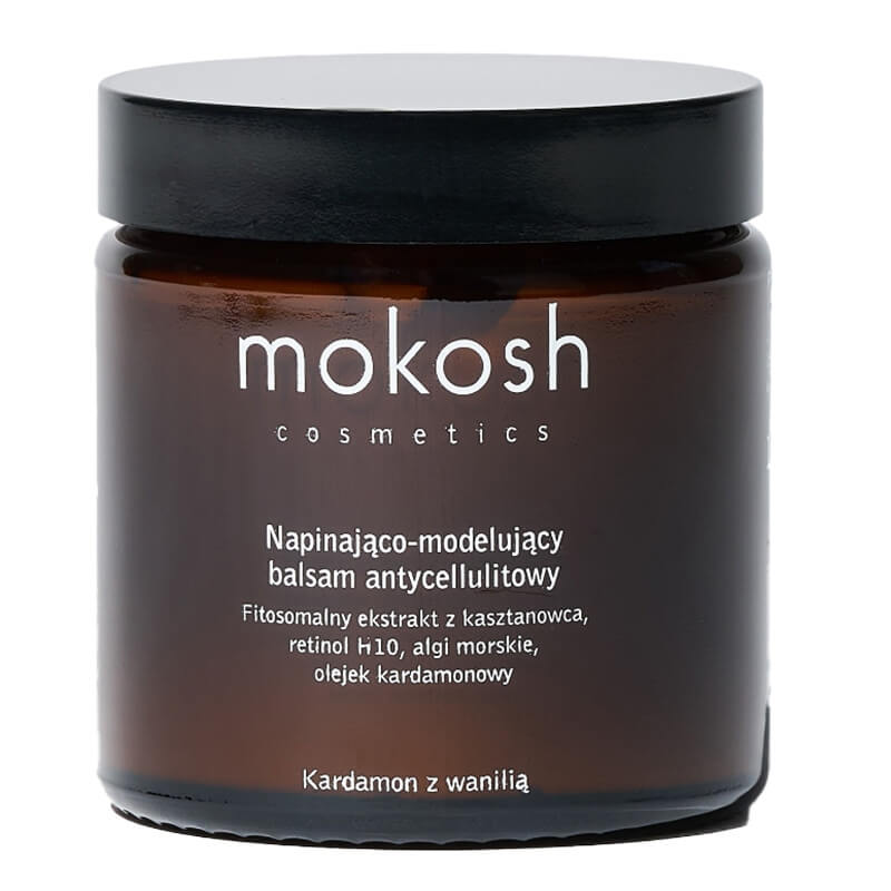 Mokosh Firming and Modeling Anti-Cellulite Balm Cardamom with Vanilla Napinająco-modelujący Balsam Antycellulitowy Kardamon z Wanilią 120 ml