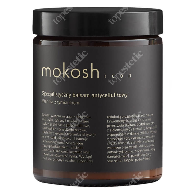 Mokosh Icon Specjalistyczny Balsam Antycellulitowy Balsam - Wanilia z tymiankiem 180 ml