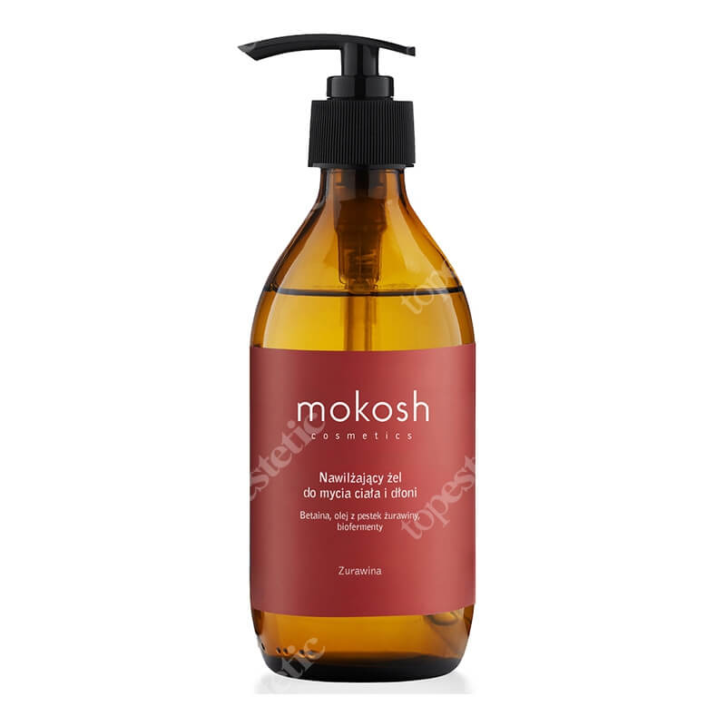 Mokosh Moisturising Body and Hands Wash Cranberry Nawilżający żel do ciała - Żurawina 200 ml