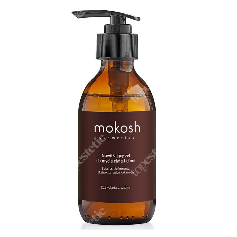 Mokosh Moisturizing Body and Hands Wash Chocolate and Cherry Nawilżający żel do mycia ciała i dłoni 200 ml