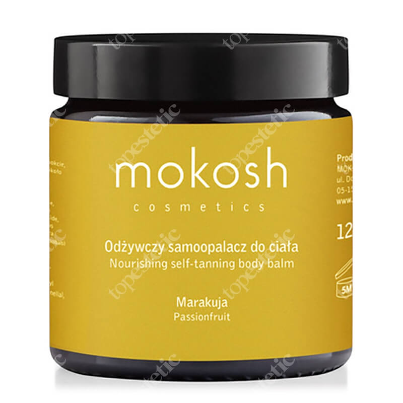 Mokosh Nourishing Self-Tanning Body Balm Passionfruit Odżywczy samoopalacz do ciała - Marakuja 120 ml