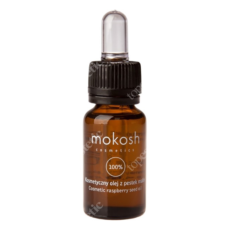 Mokosh Cosmetic Raspberry Seed Oil Olej z pestek malin mini, Bio, nierafinowany, kosmetyczny 12 ml