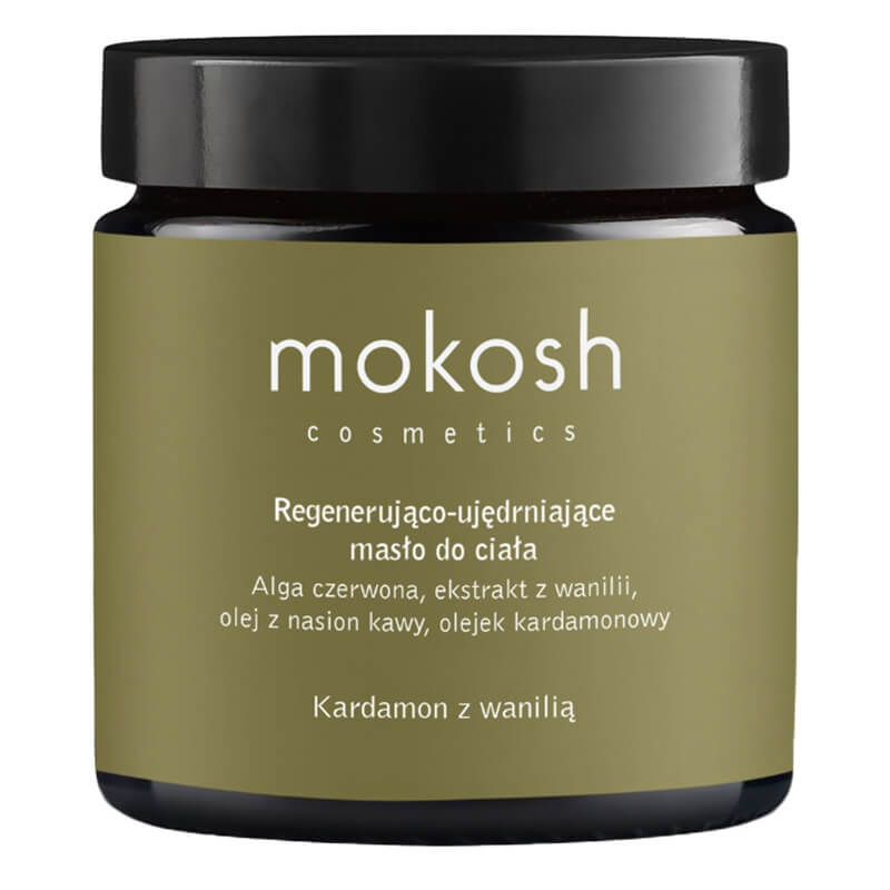 Mokosh Regenerating and Firming Body Butter Cardamom with Vanilla Regenerująco-ujędrniające masło do ciała Kardamon z Wanilią 120 ml
