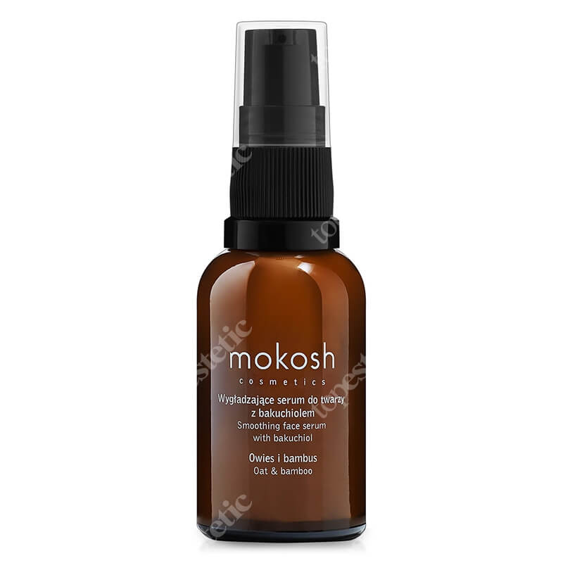Mokosh Smoothing Serum with Bakuchiol Oat & Bamboo Wygładzające serum do twarzy z bakuchiolem - Owies i bambus 30 ml