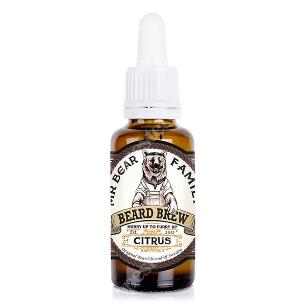 Mr Bear Family Beard Brew Oil Citrus Olejek do brody 30 ml