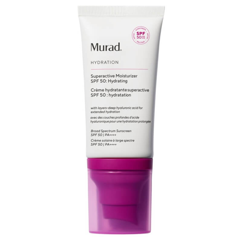 Murad Superactive Moisturizer SPF 50: Hydrating Krem z SPF 50 o działaniu nawilżającym 50 ml