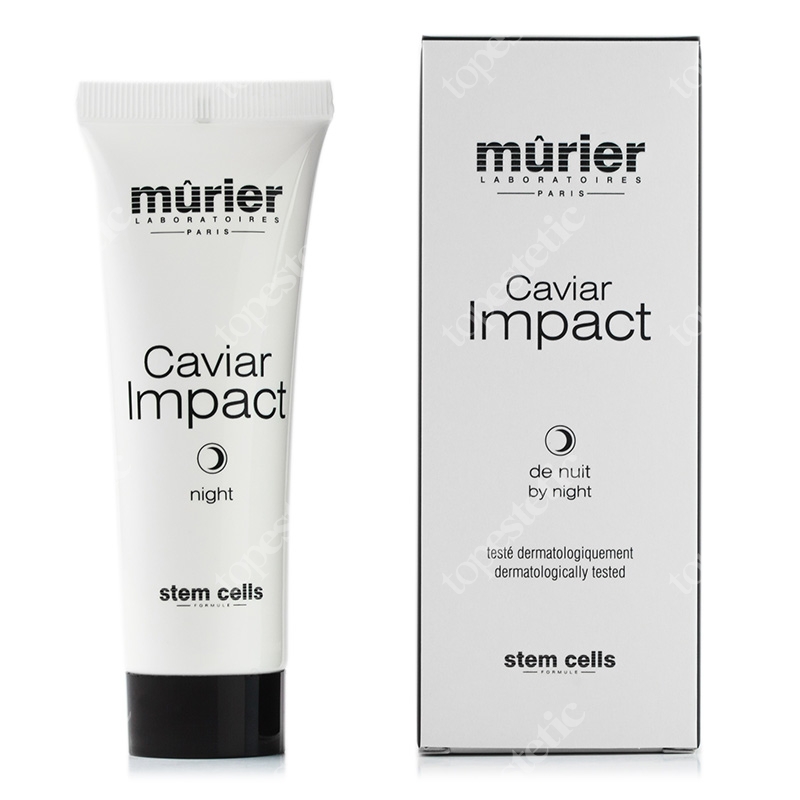 Murier Caviar Impact by Night Krem z kawiorem bogaty w oligoelementy i wit. E na noc 50 ml