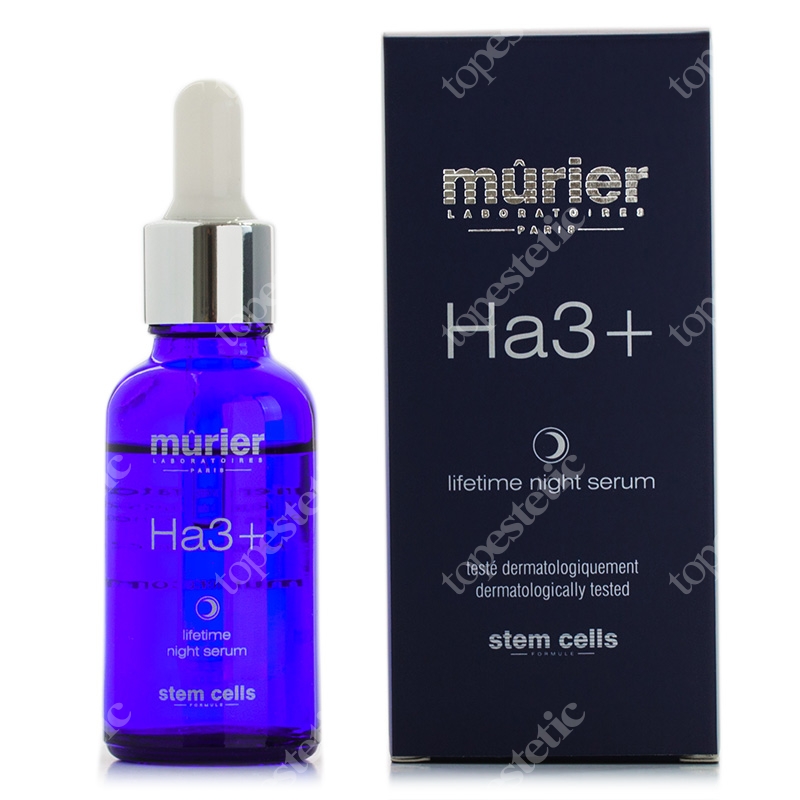 Murier Ha3+ Serum Skoncentrowane serum z kwasem hialuronowym o różnych wielkościach cząsteczek 30 ml