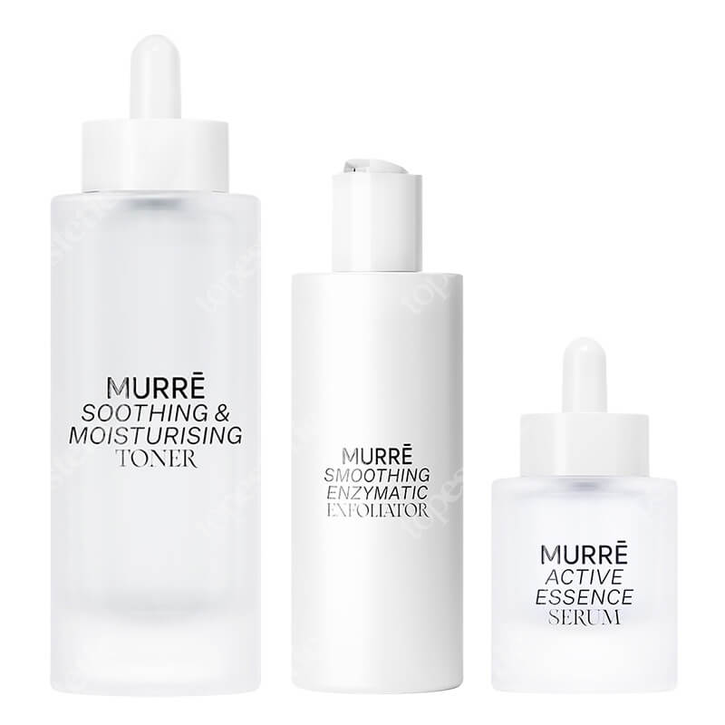 Murre Serum + Toner + Peeling GRATIS ZESTAW Serum 30 ml + Tonik 100 ml + Wygładzający peeling enzymatyczny 60 g