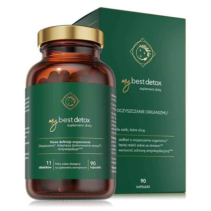 MyBestPharm MyBestDetox Oczyszczenie organizmu 90 kaps