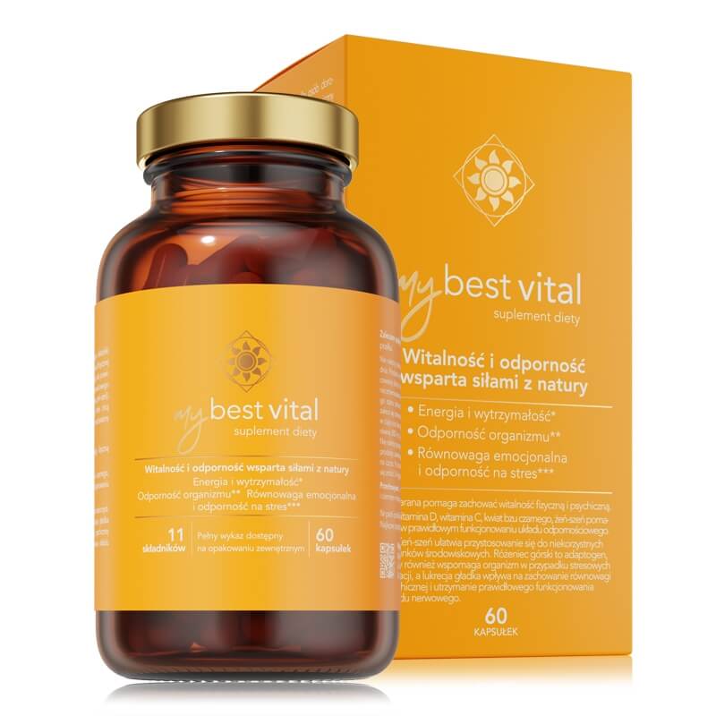 MyBestPharm MyBestVital Energia i odporność 60 kaps