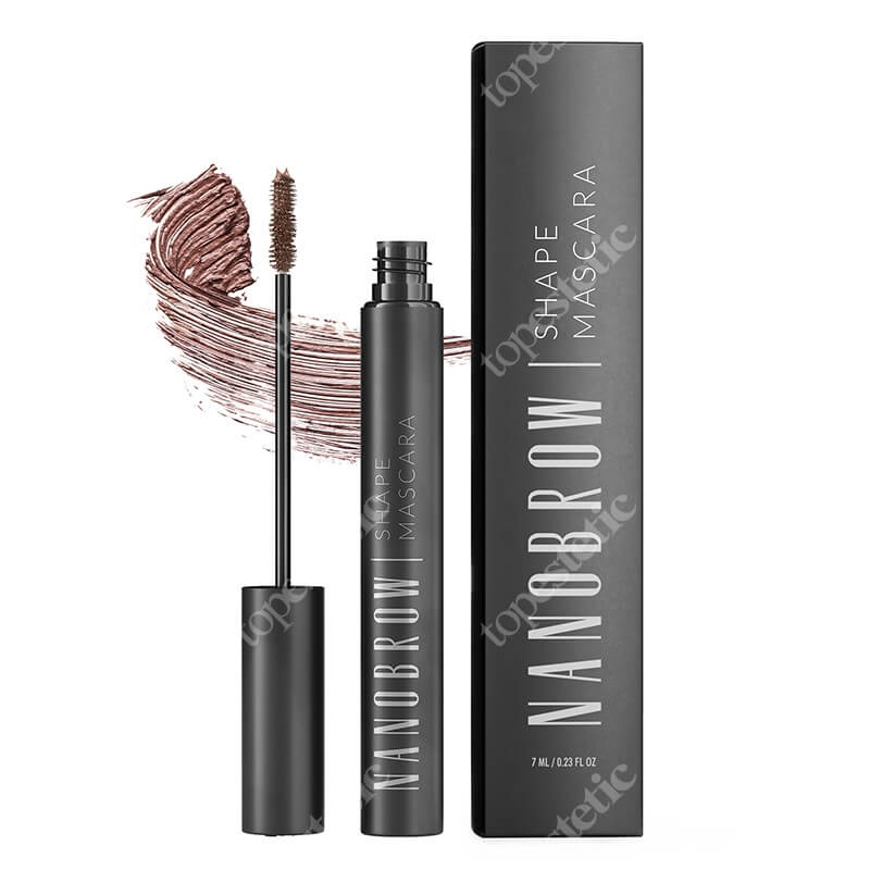 Nanobrow Shape Mascara Maskara do brwi - stylizuje, układa, dodaje koloru (kolor Brown) 7 ml