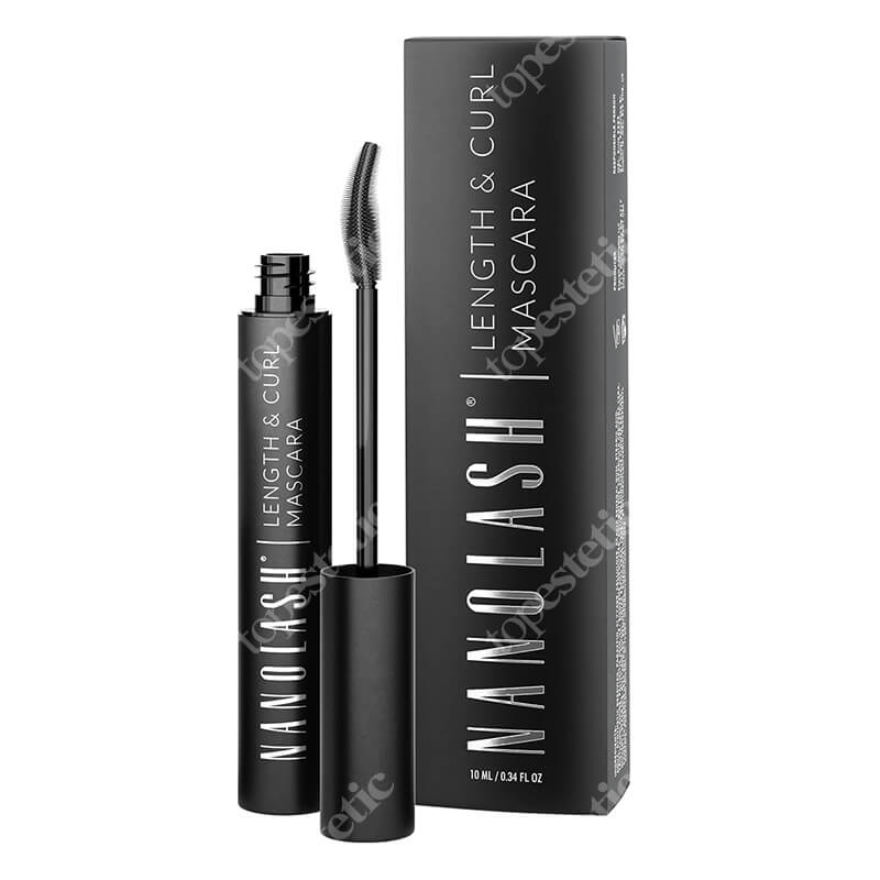 Nanolash Lenght and Curl Mascara Tusz do rzęs wydłużający i podkręcający (czarny) 10 ml
