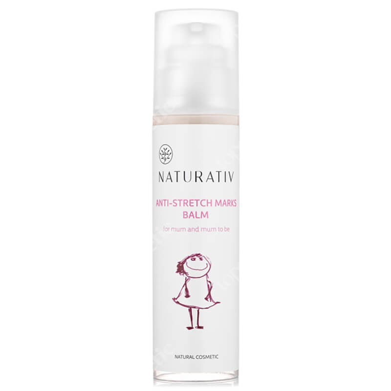 Naturativ Anti Stretch Marks Balm for Mum Balsam ujędrniający dla mamy przeciw rozstępom 200 ml