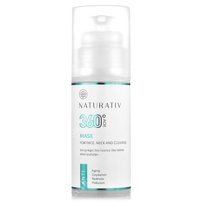 Naturativ Mask Soothing and Lifting for Face 360 AOX Maska kojąco liftingująca 100 ml