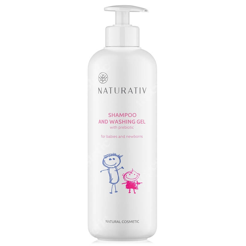Naturativ Shampoo and Washing Gel for Babies and Newborns Szampon i żel myjący dla dzieci i noworodków 500 ml