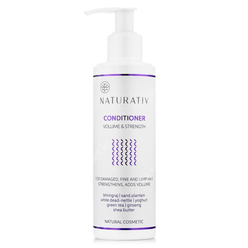 Naturativ Volume and Strength Conditioner Odżywka - objętość i wzmocnienie 200 ml