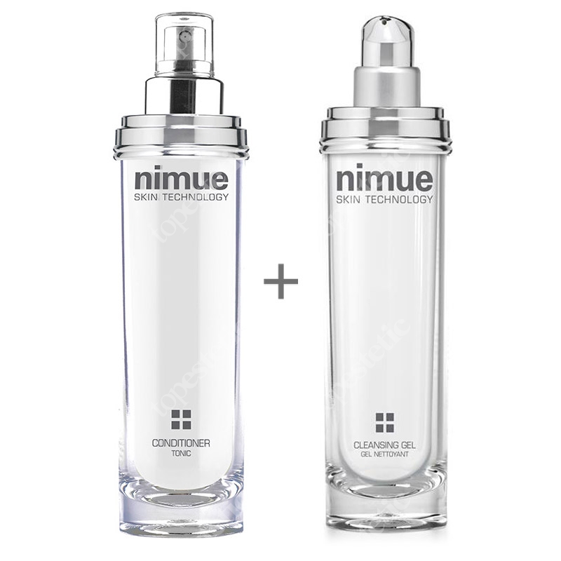 Nimue Cleansing Gel + Conditioner ZESTAW Żel oczyszczający 140 ml + Odżywka, tonik kondycjonujący 140 ml
