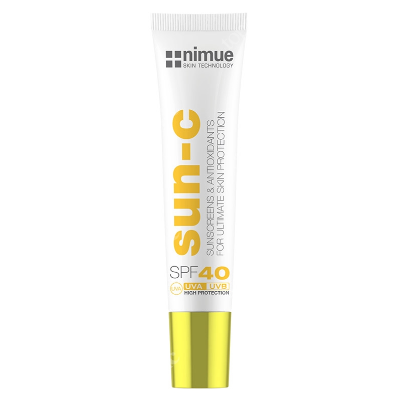 Nimue Sun C Sunscreen Travel SPF 40 Krem przeciwsłoneczny, wersja podróżna 20 ml