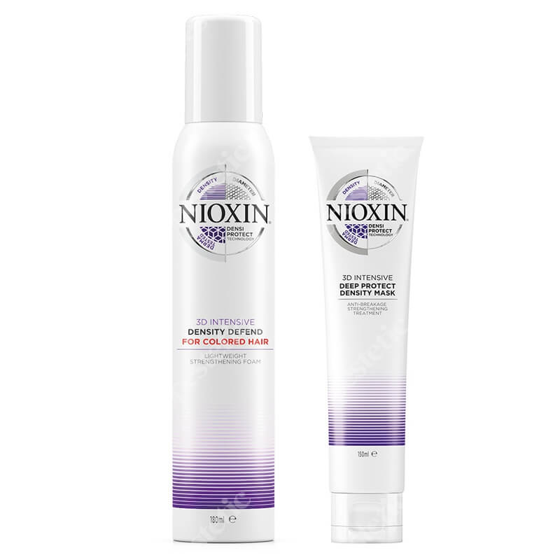 Nioxin 3D Intensive ZESTAW Maska ochronna 150 ml + Pianka wzmacniająca 180 ml