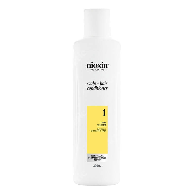 Nioxin System 1 Scalp + Hair Conditioner Odżywka do włosów naturalnych lekko przerzedzonych 300 ml