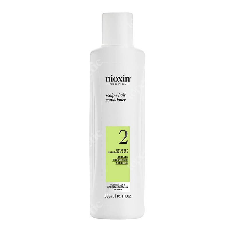 Nioxin System 2 Scalp + Hair Conditioner Odżywka do włosów naturalnych z widocznym przerzedzeniem 300 ml
