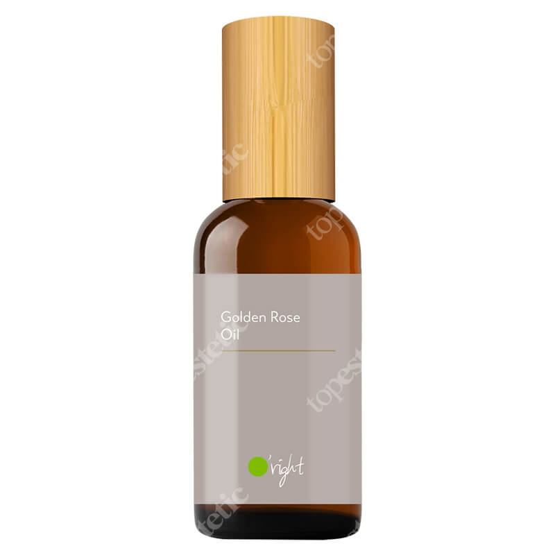 O right Golden Rose Oil Olejek ze złotej róży do włosów farbowanych i zniszczonych 100 ml