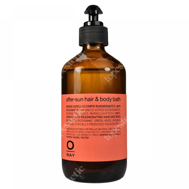O Way After - Sun Hair &amp; Body Bath Antyoksydacyjna i relaksująca kąpiel do włosów i ciała 240 ml