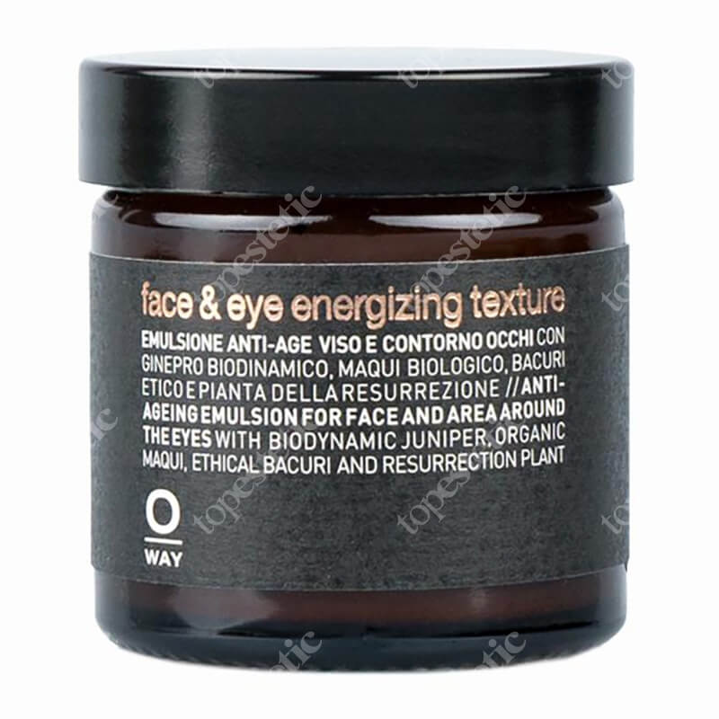 O Way Face &amp; Eye Energizing Texture Emulsja anti-ageing do twarzy i okolic oczu 50 ml