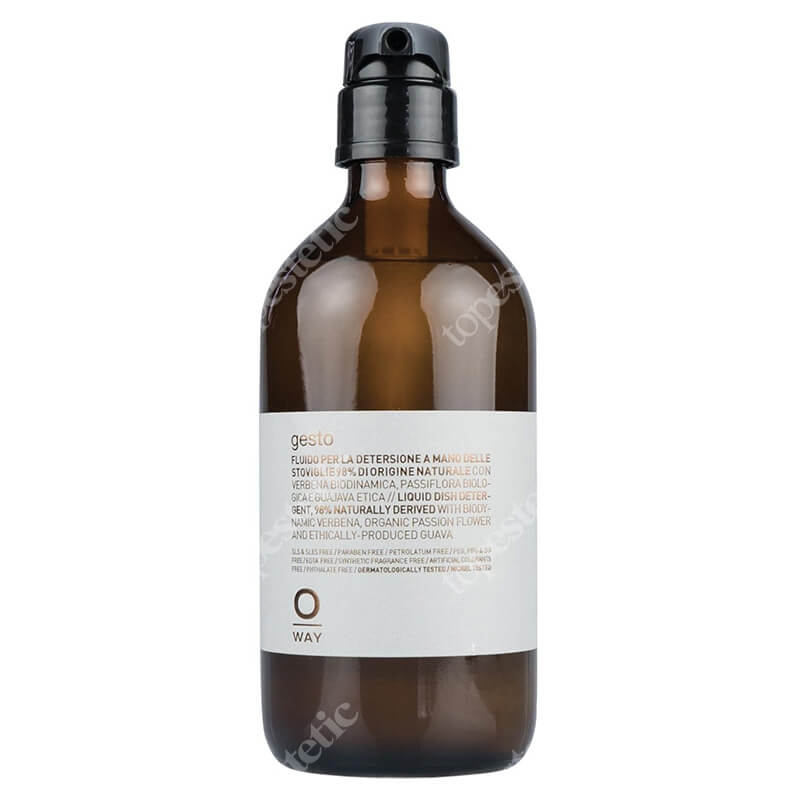 O Way Gesto Płyn do mycia naczyń 98 % składników pochodzenia naturalnego 500 ml