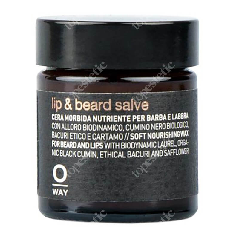 O Way Lip &amp; Beard Salve Odżywczy wosk do brody i ust 30 ml