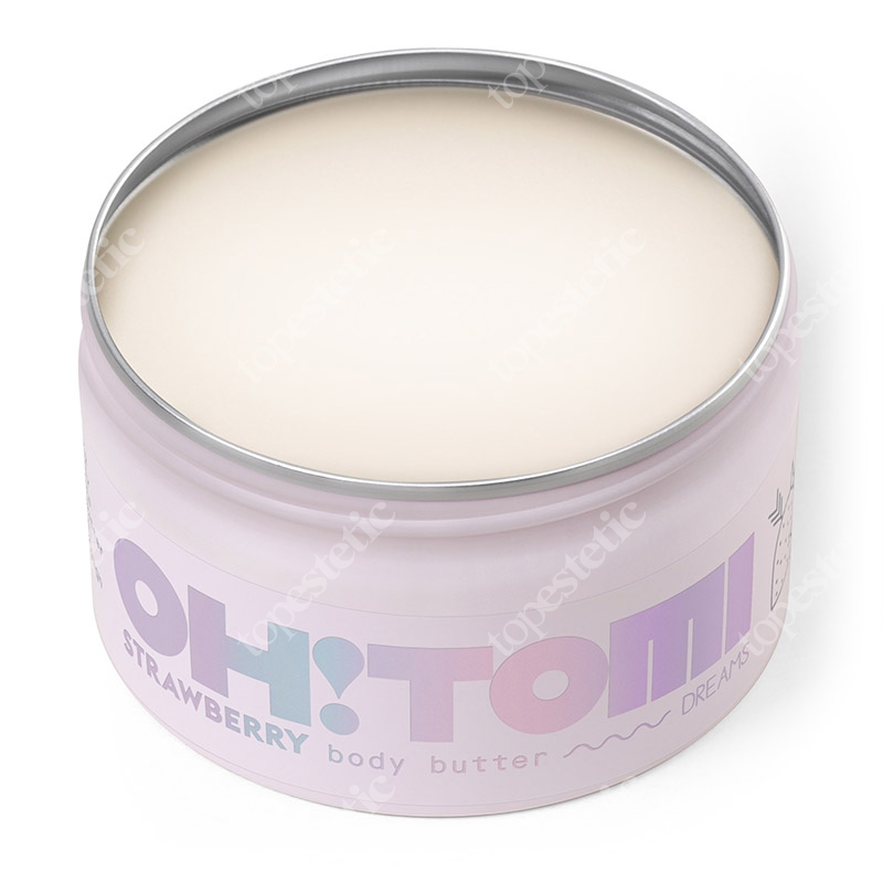 Oh Tomi Strawberry Body Butter Masło do ciała - zapach Truskawka 200 g